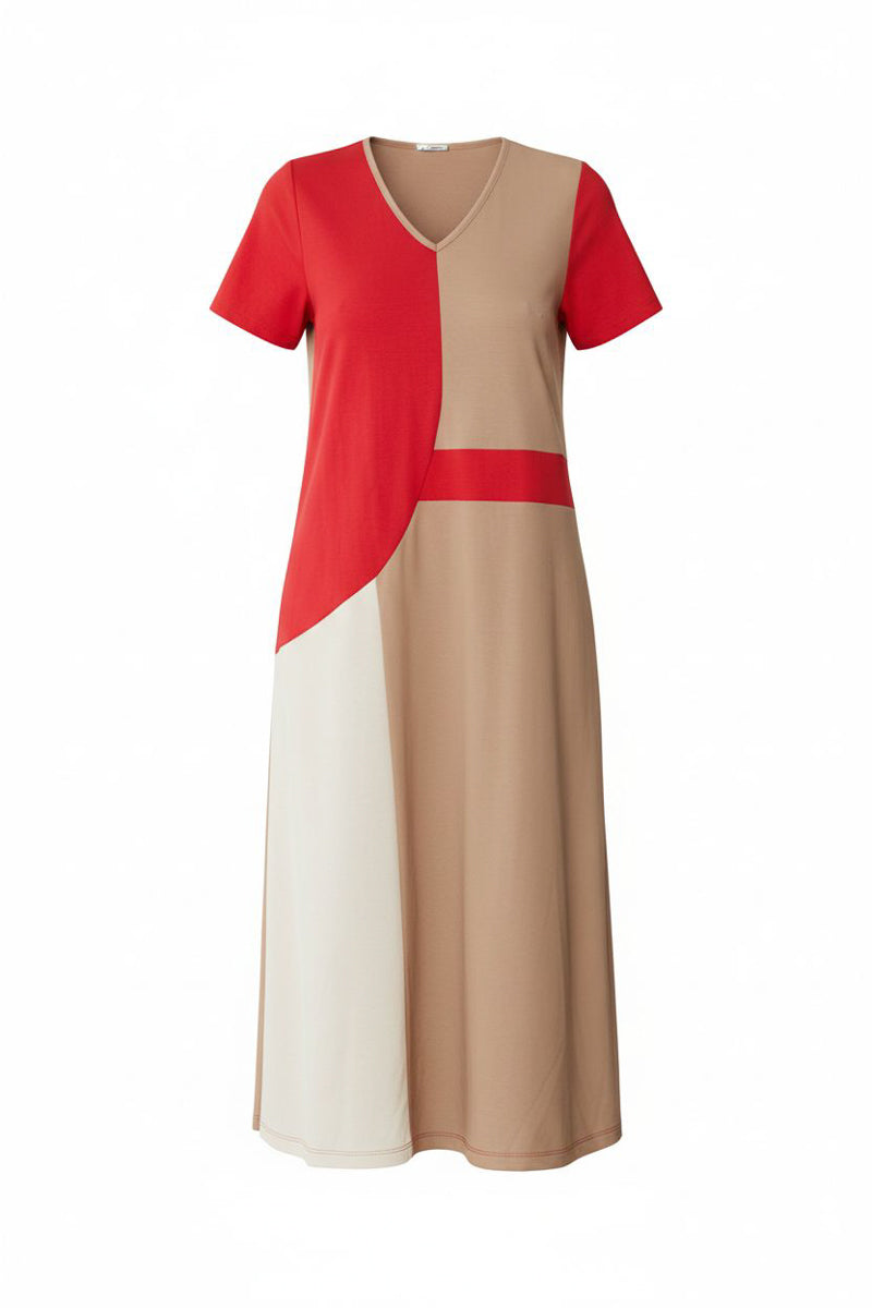 PERUZZI COLOUR BLOCK DRESS