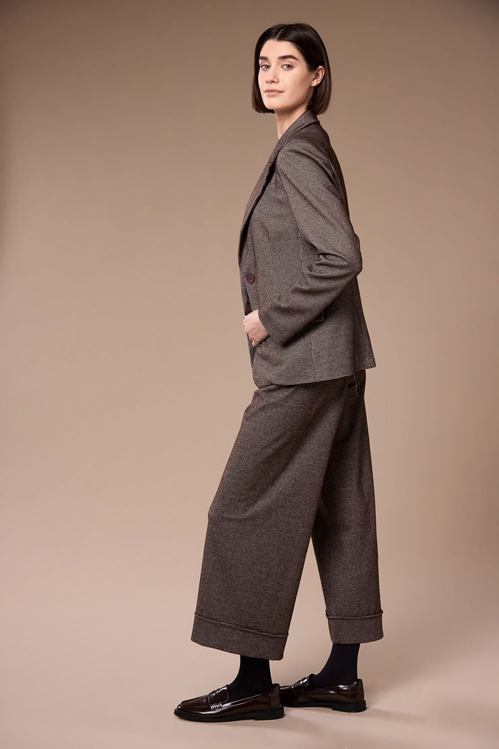 Peruzzi Mini Houndstooth Trousers W26507