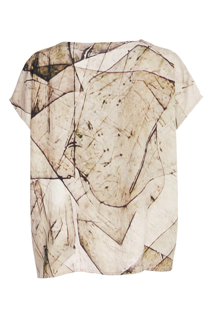 Naya Graphic Print Vneck Top NPA26308