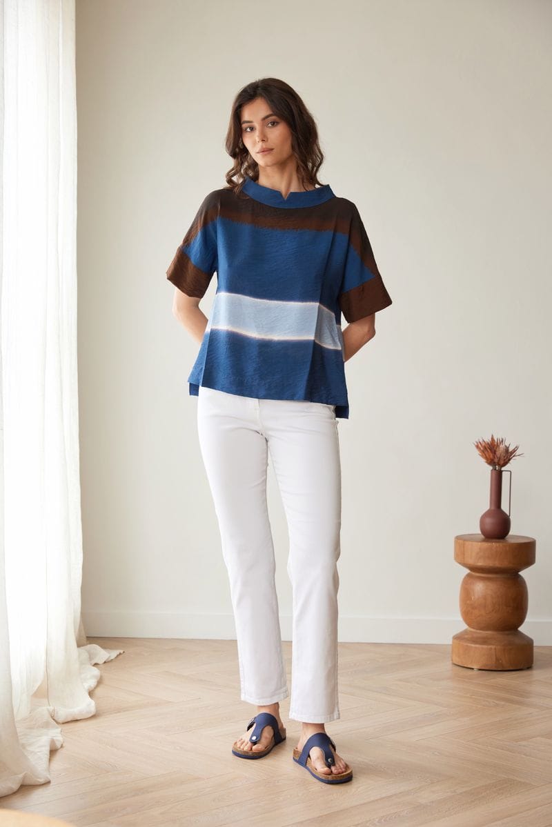 PERUZZI MULTI STRIPE TOP