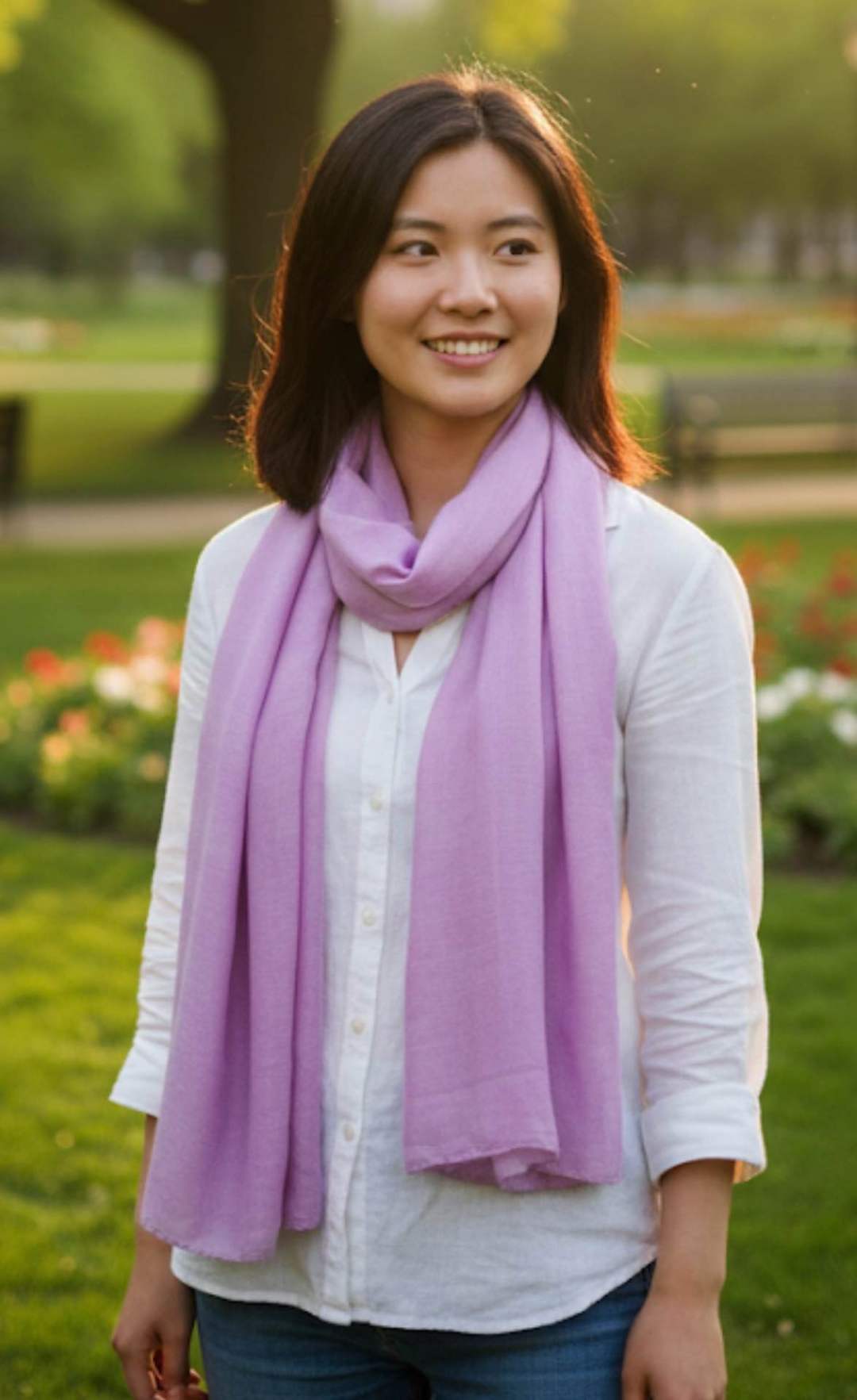 Plain Scarf F1600