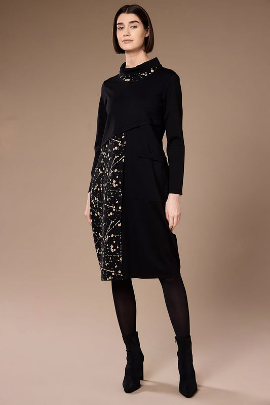 Peruzzi Splash Print Dress W26138