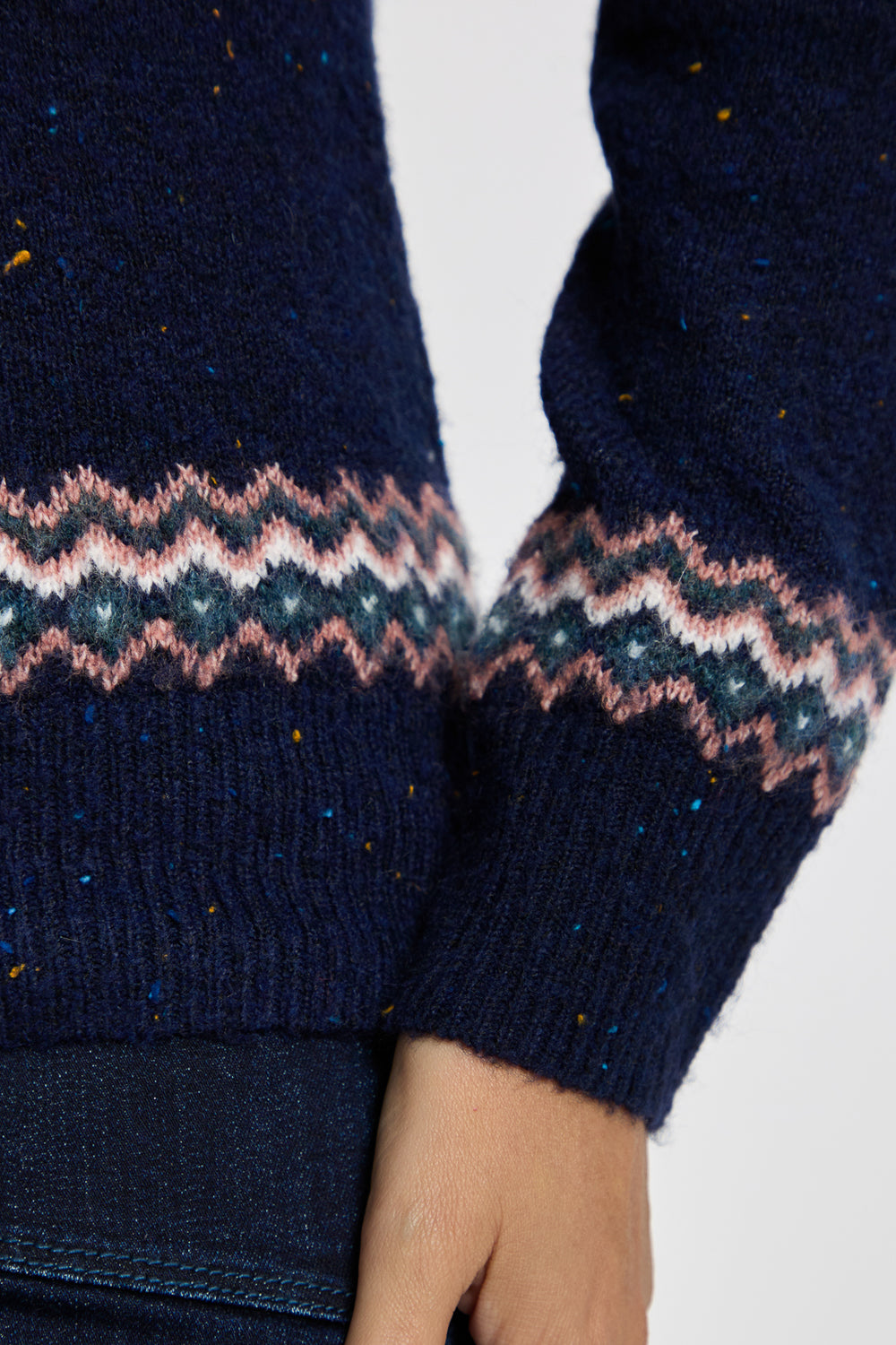 Mudflower Fairisle Knit Su-26fm-361