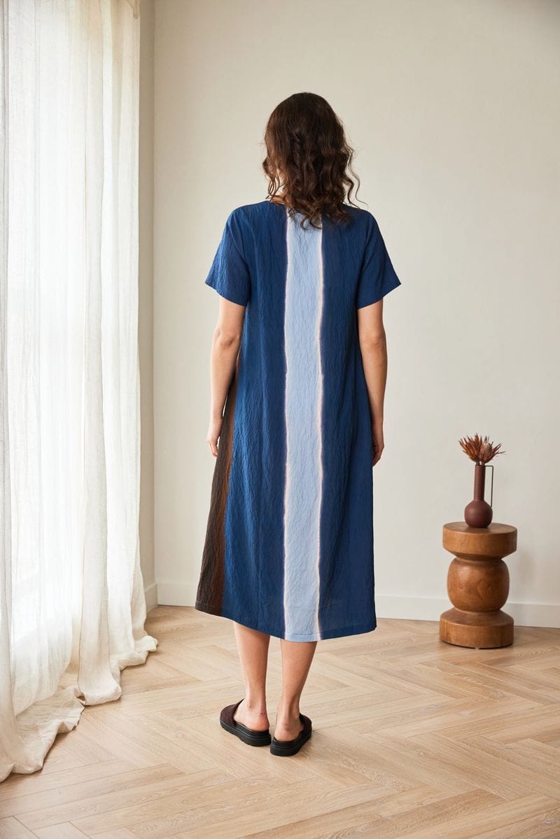 PERUZZI MULTI STRIPE DRESS