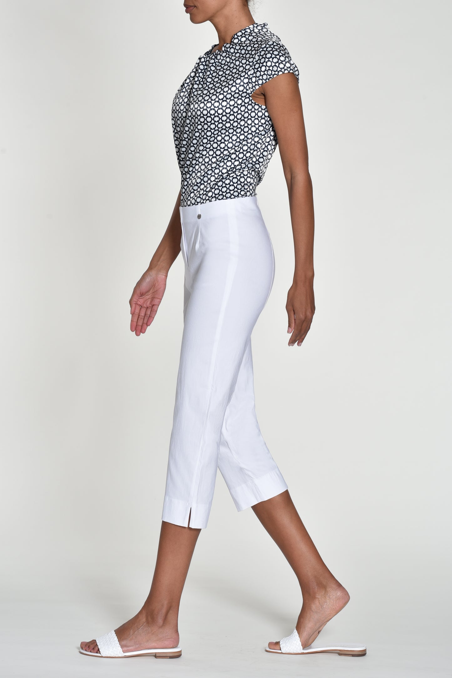 Robell Marie Crop Trousers 51576 5499