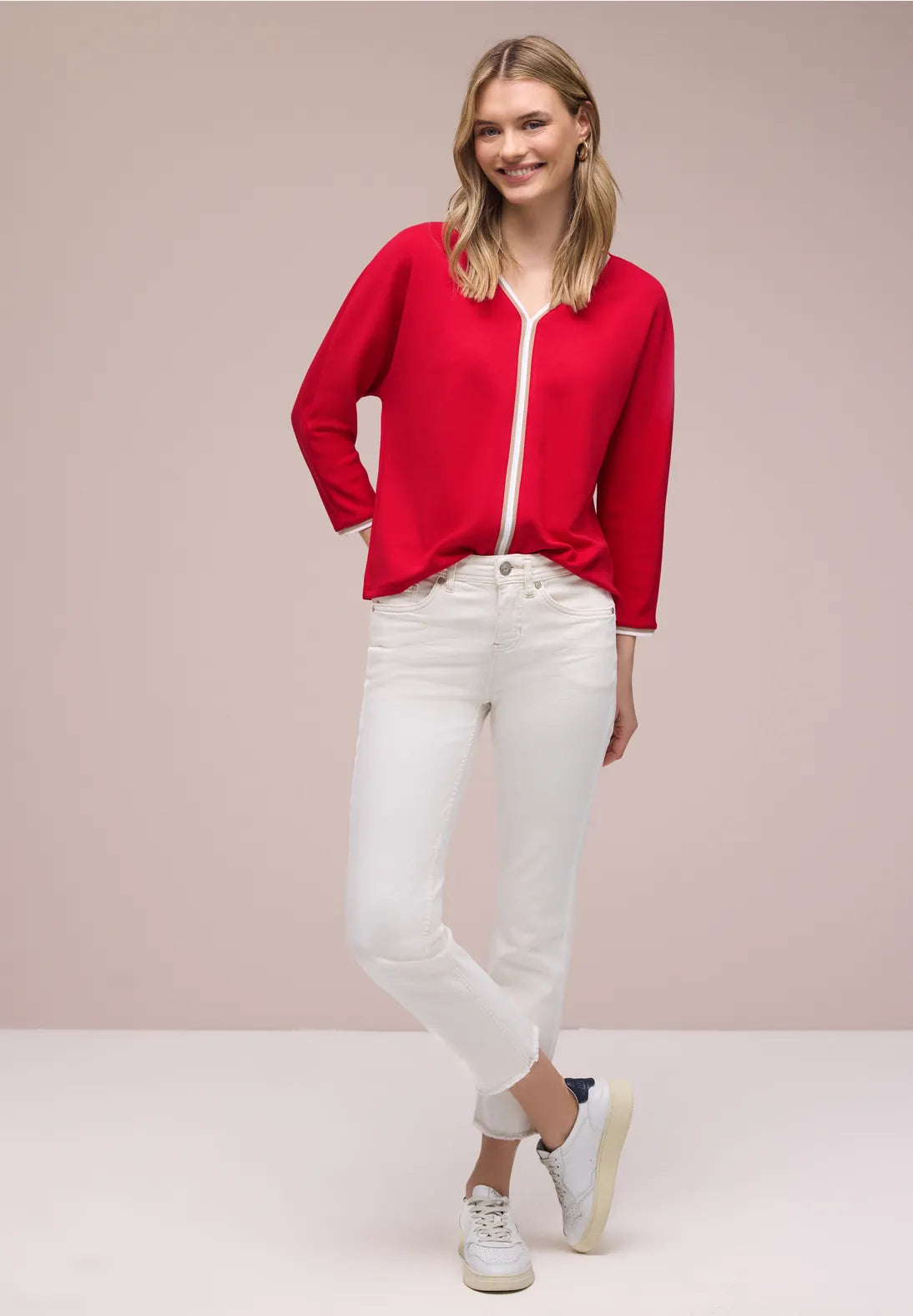 Street One Top Stripe Panel 324793