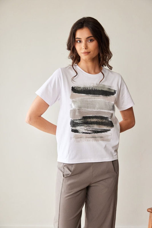Peruzzi Brush Stroke Tshirt