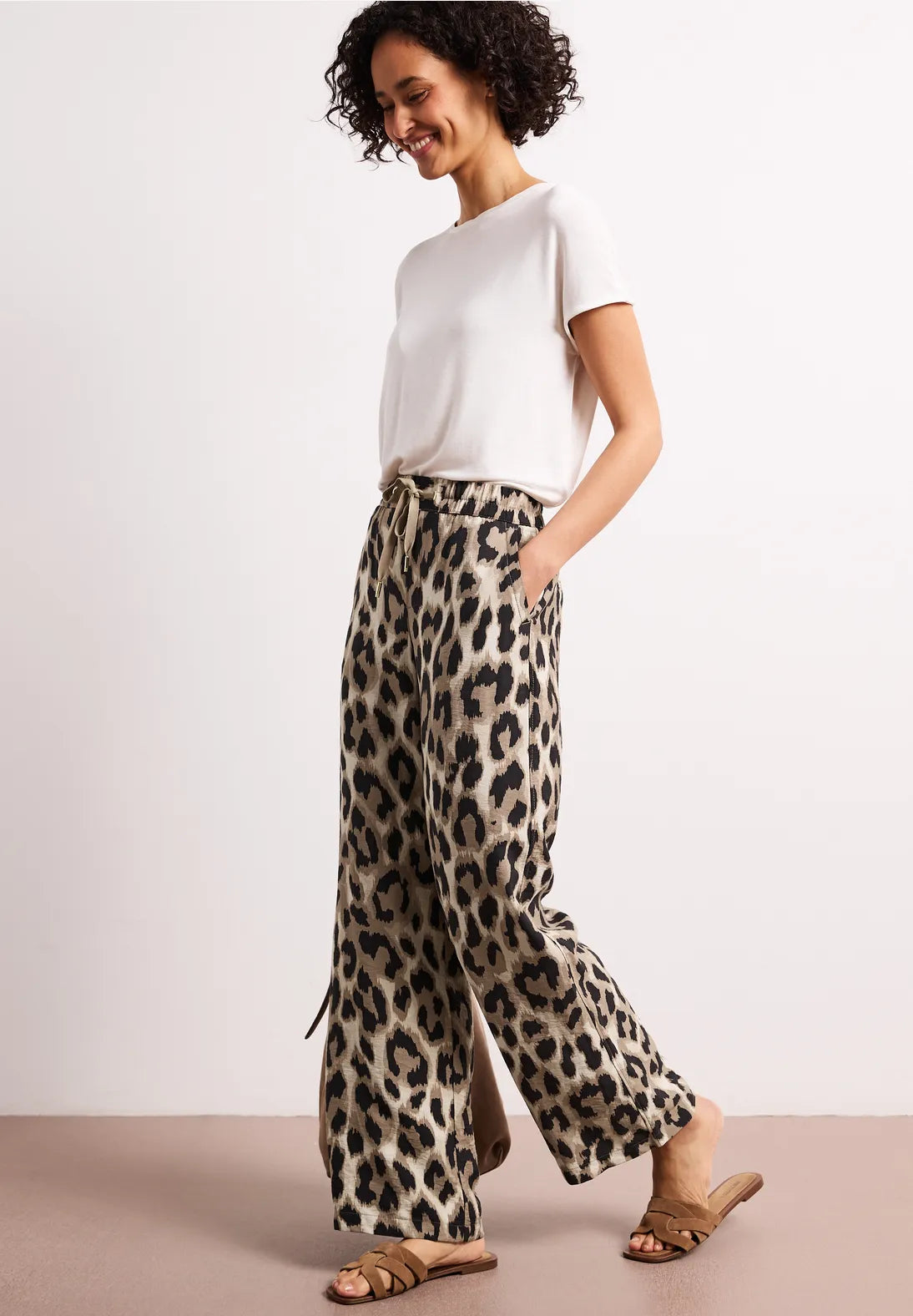 Street One Wide Leg Trouser 380799