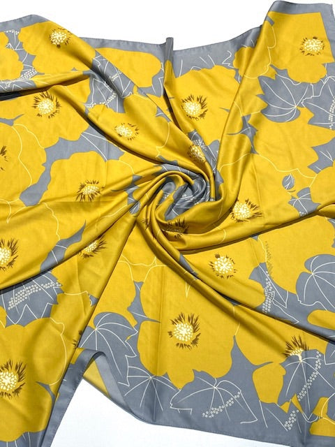 Silk Look Scarf F1580