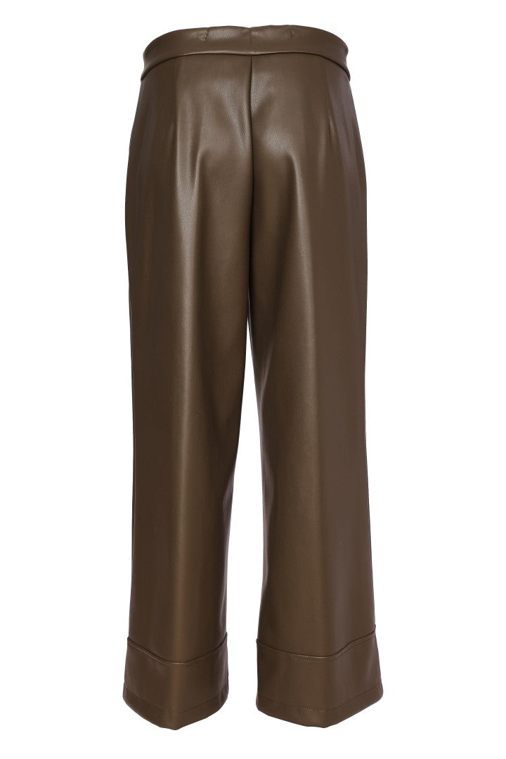 Naya Faux Leather Trousers Naw26296