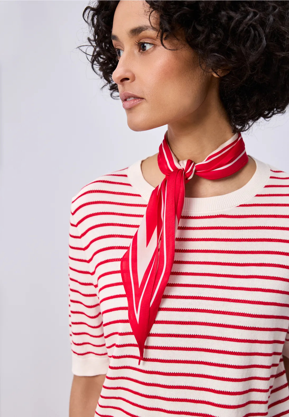 STREET ONE STRIPE KNIT