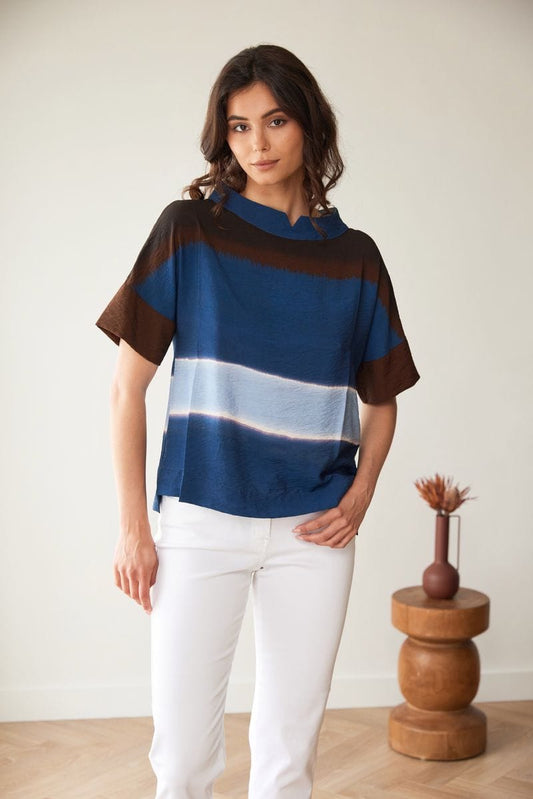 PERUZZI MULTI STRIPE TOP