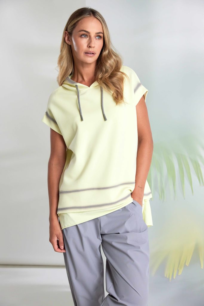 NAYA SPRAY HOODED TOP