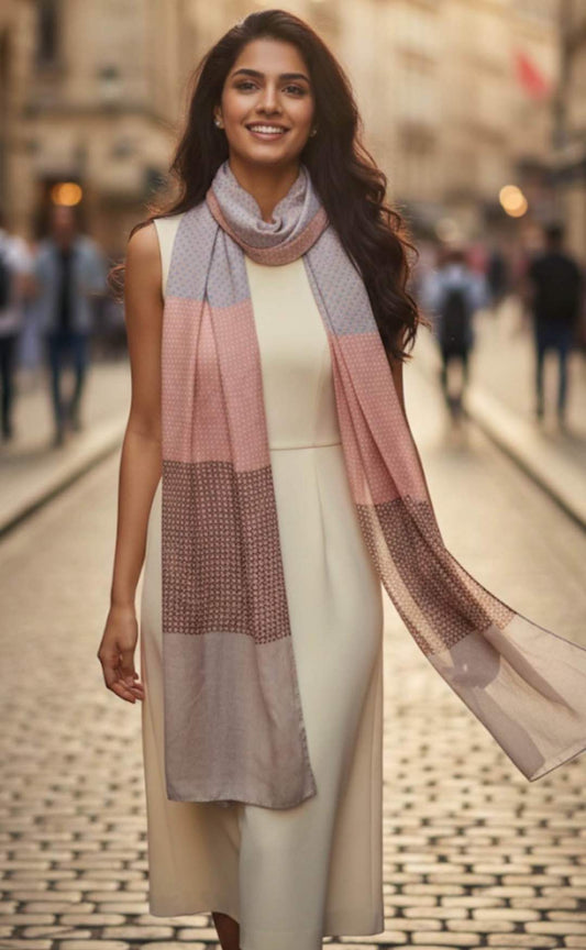 Multi Tone Scarf F1260