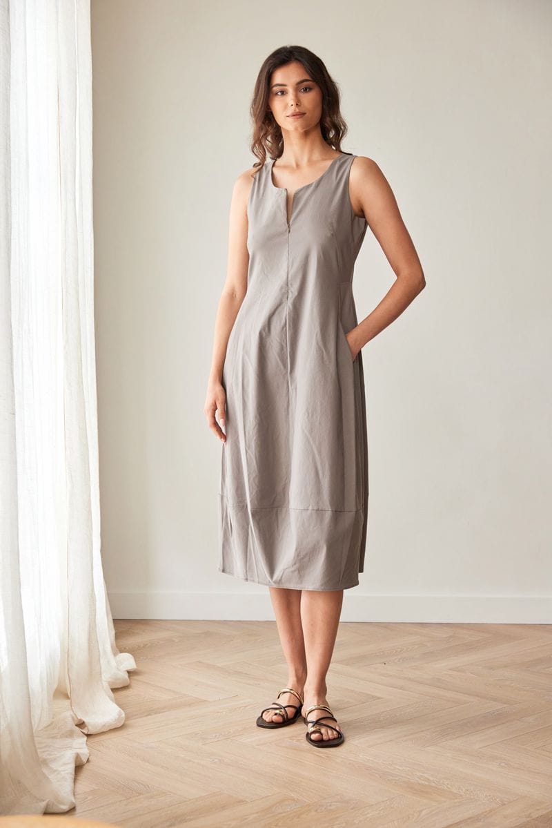 PERUZZI PLAIN TECH DRESS