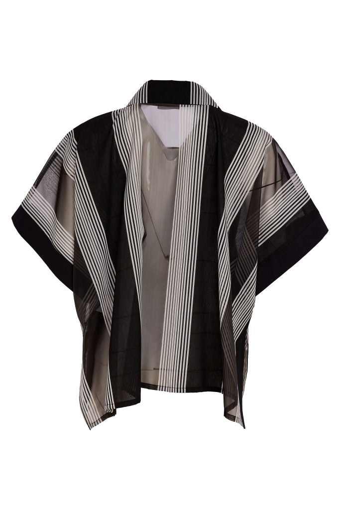 Naya Striped Organza Shirt Nas26255
