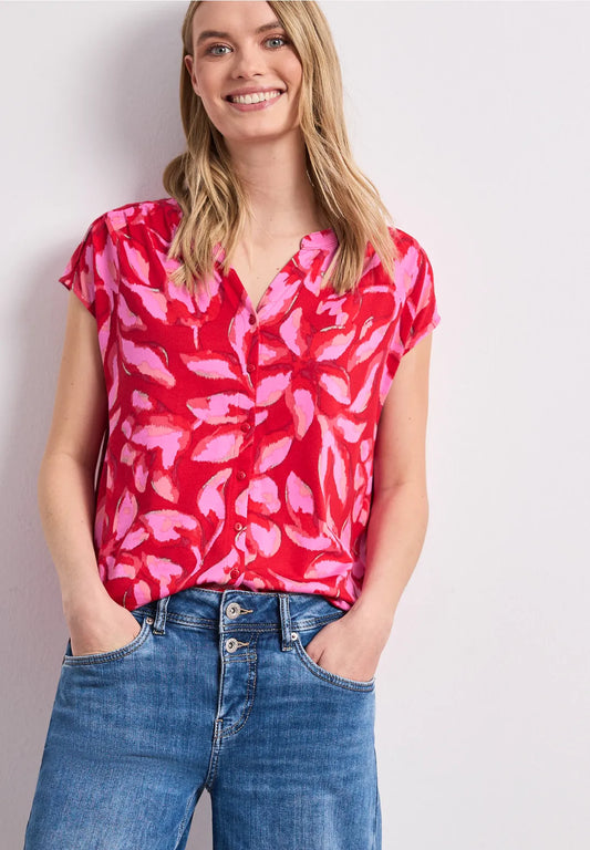 Street One Button Top 325315