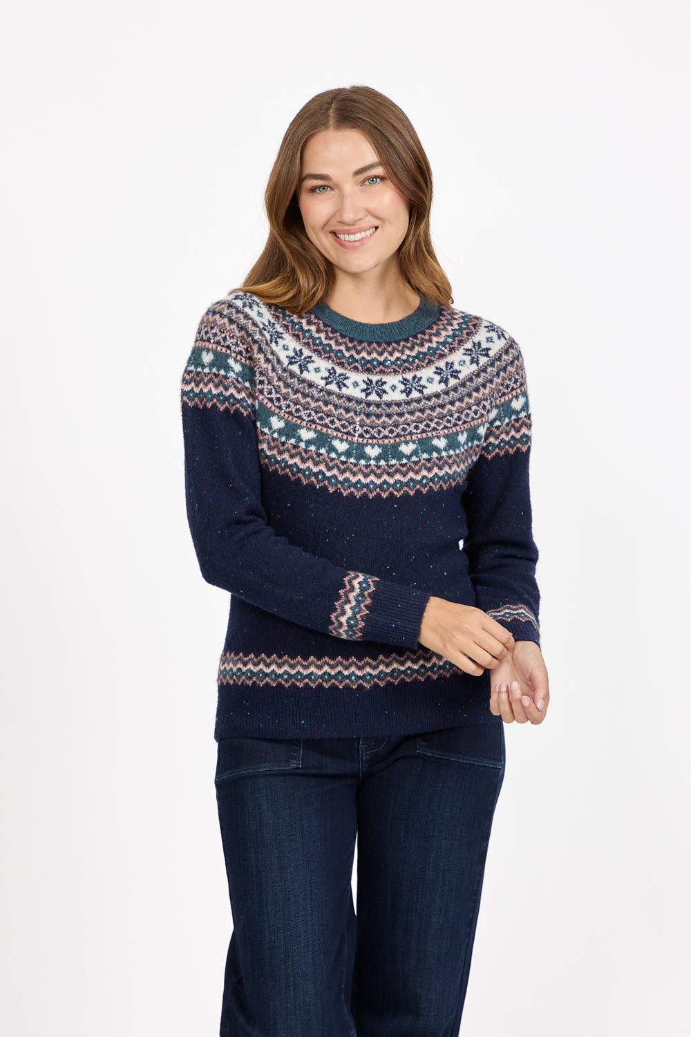 Mudflower Fairisle Knit Su-26fm-361