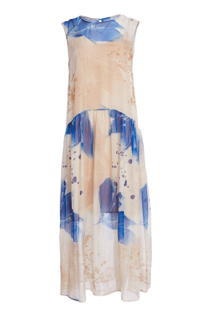 Naya Leaf Print Dress NPA26246