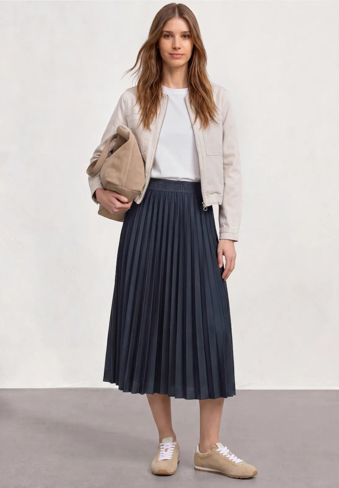 Street One Plissé Skirt (2 Colours) 362010