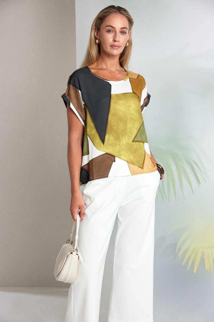 NAYA Graphic Print Top