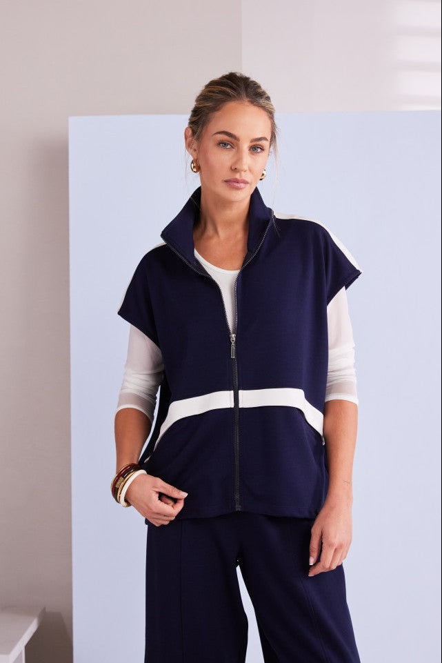 Naya High Neck Zip Top NPA26195
