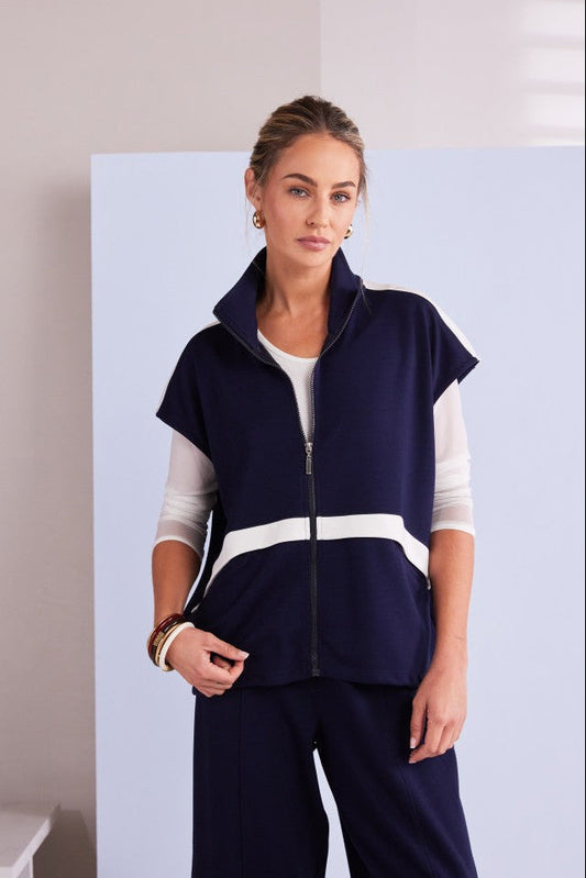 Naya High Neck Zip Top NPA26195