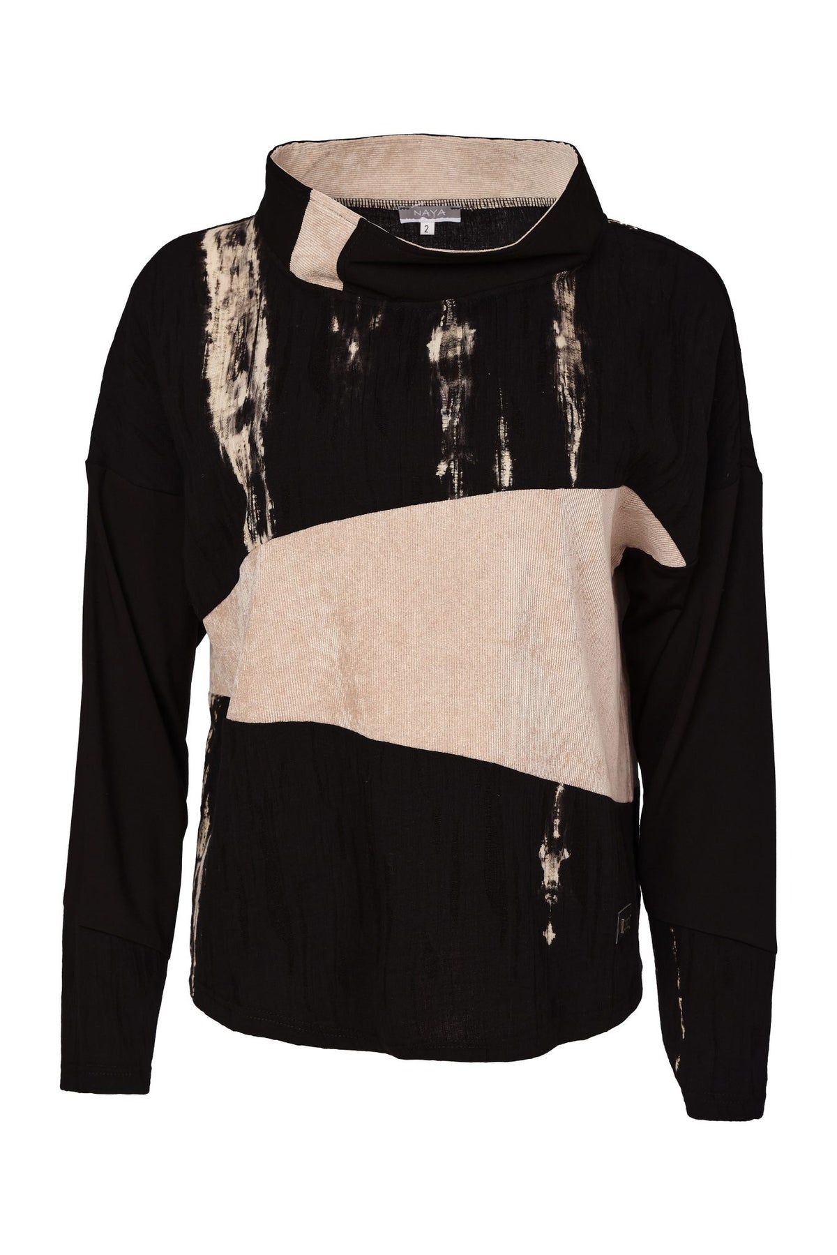 Naya High Neck Cord Top Naw26243