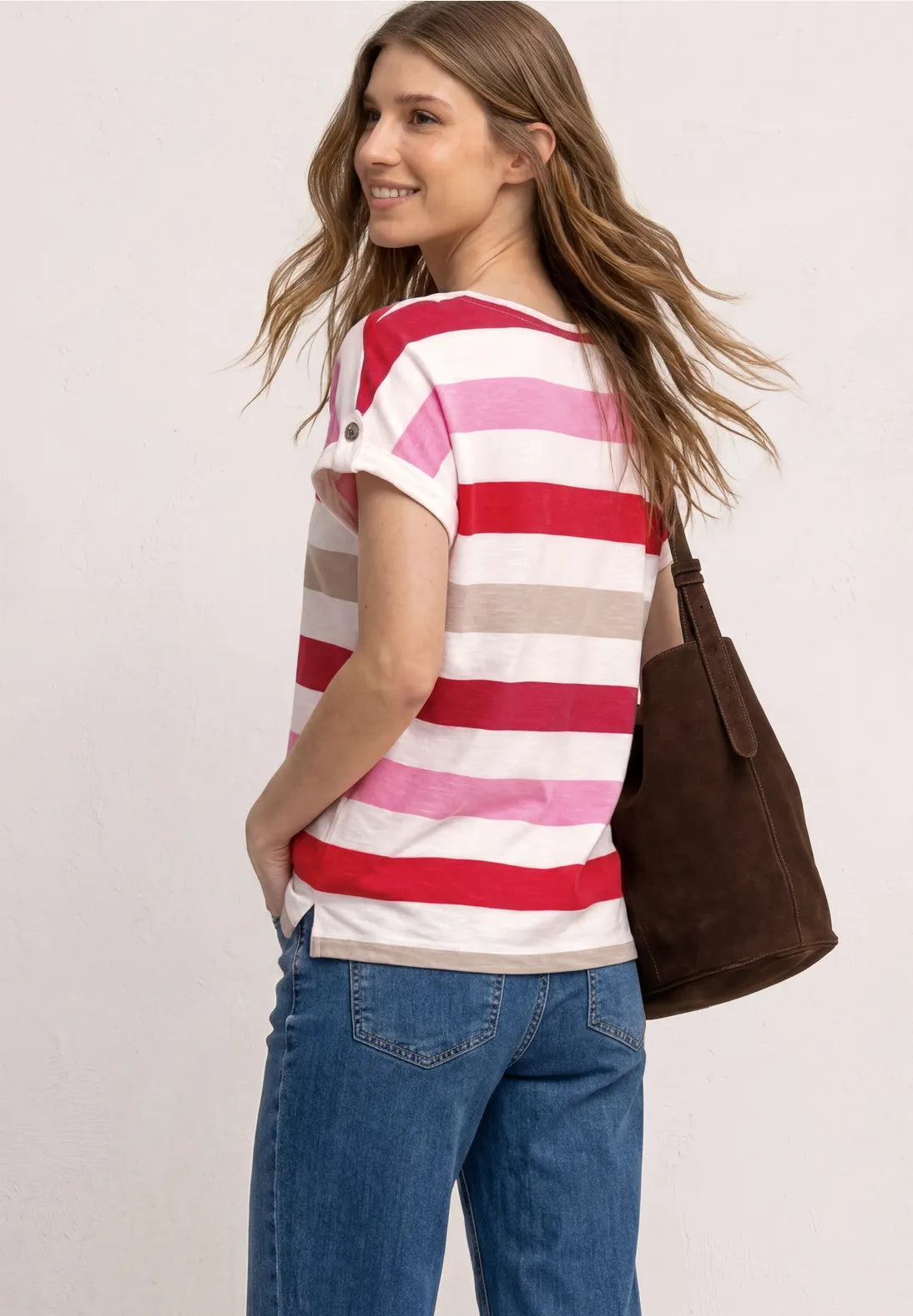 Street One Button T-Shirt 325098