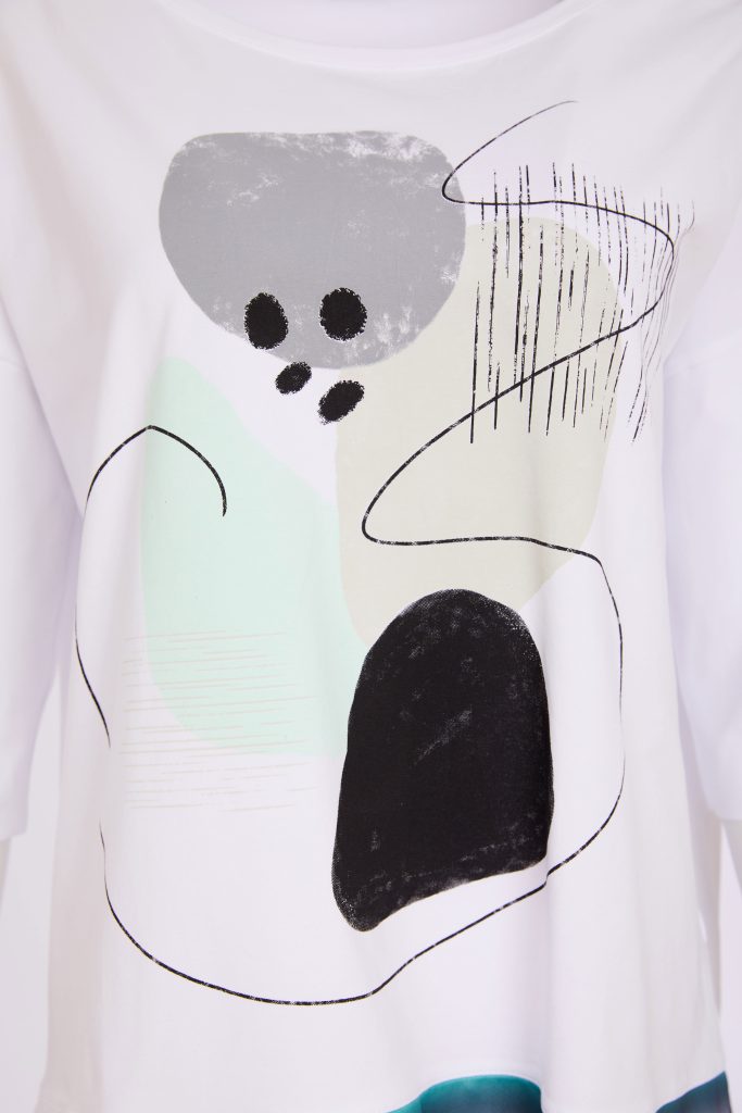 Naya Contrast Hem Top Nas26124