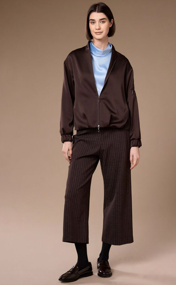 Peruzzi Satin Blouson Jacket W26104