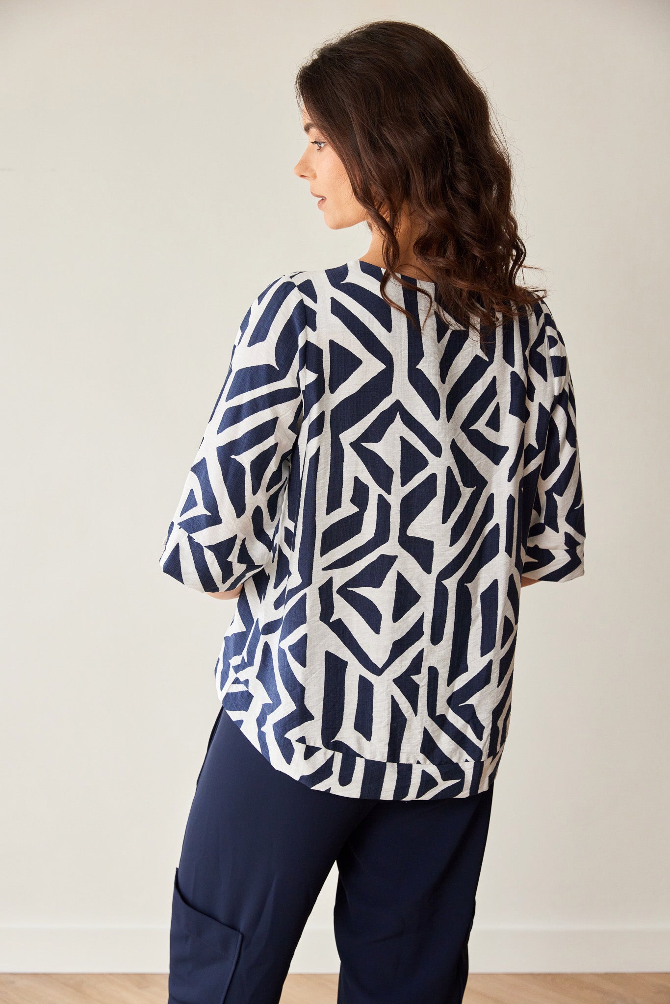 Peruzzii Geo Print Top S26524