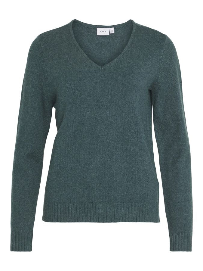 Vila Viril V-Neck Green