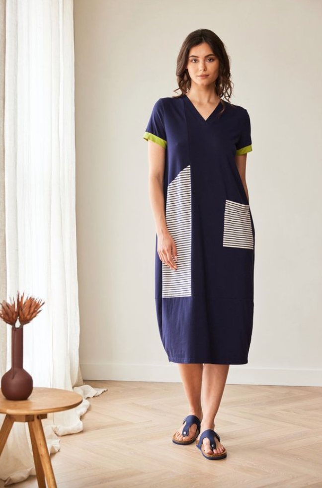 PERUZZI STRIPE DRESS