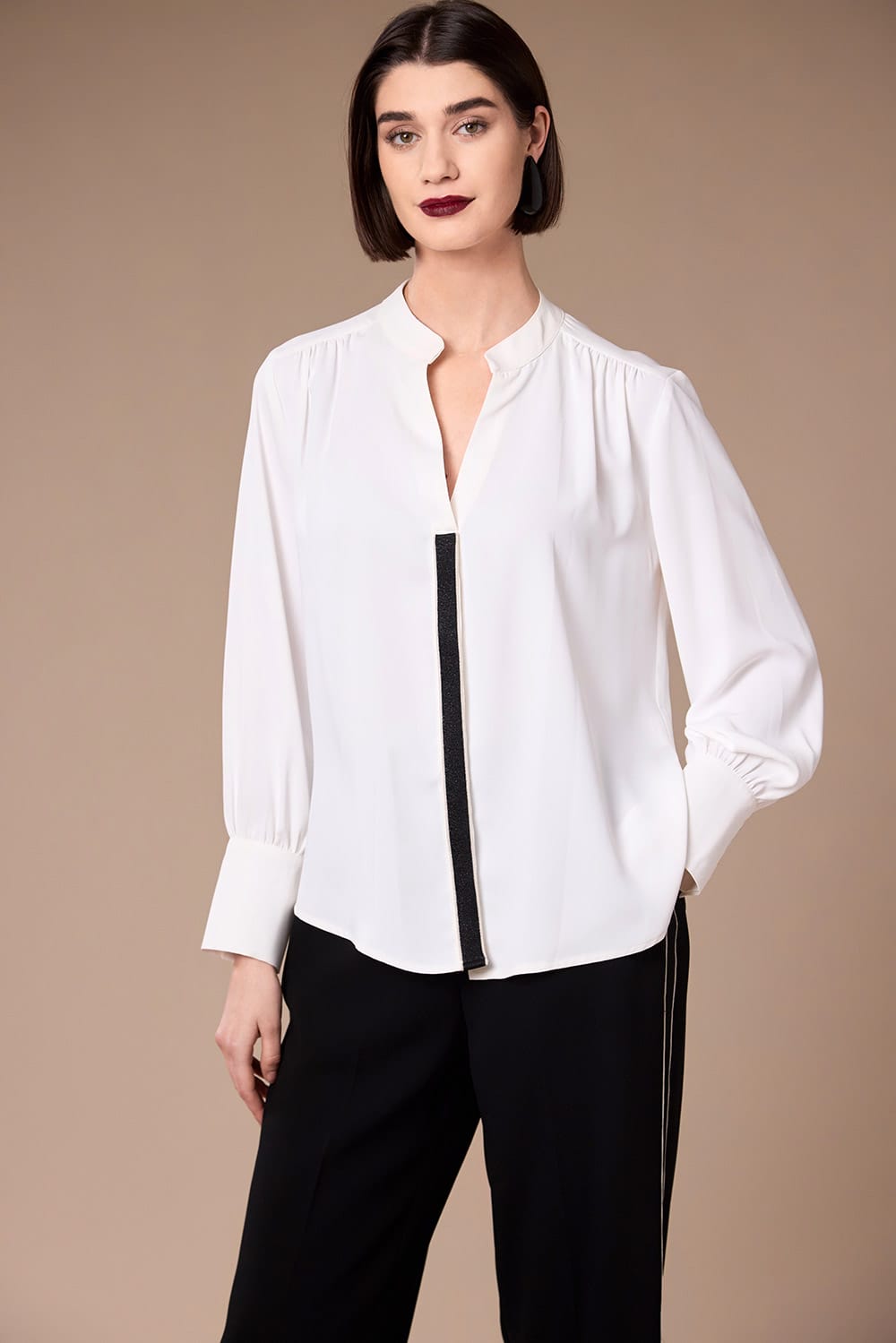 Peruzzi Cocktail Trim Blouse W26407