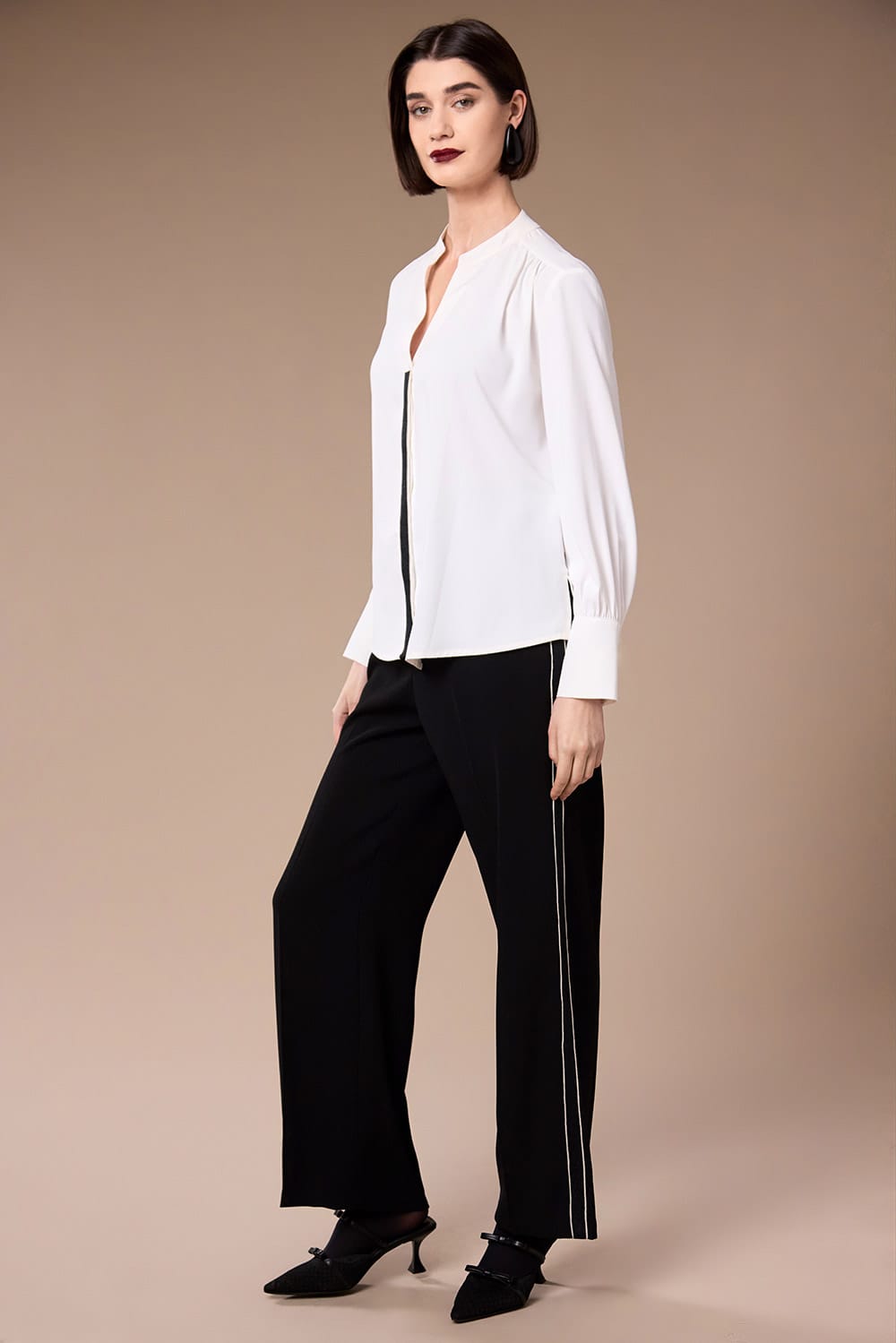 Peruzzi Cocktail Trim Blouse W26407