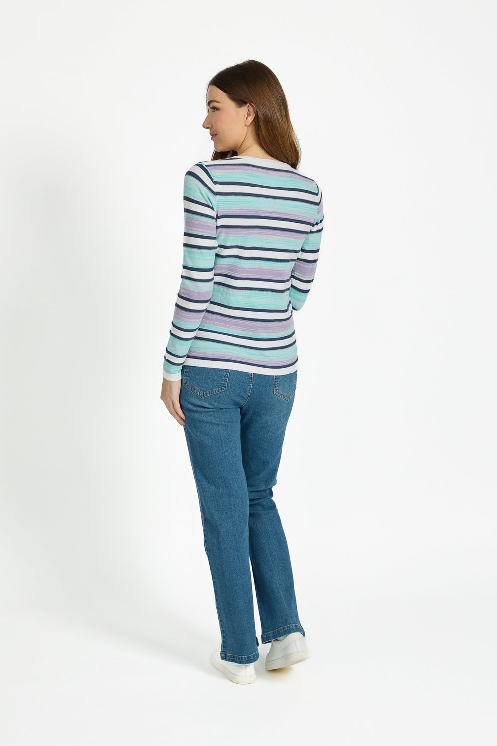 Mudflower Stripe Knit Su-26mf-202