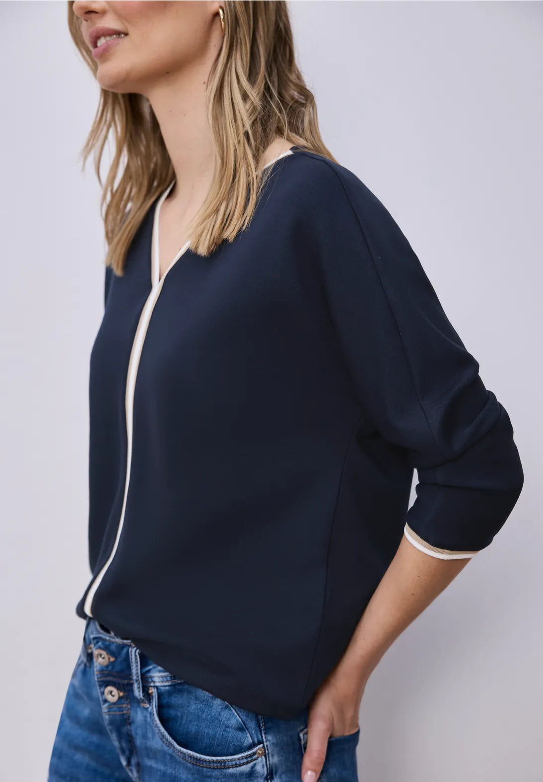 Street One Top Stripe Panel 324793