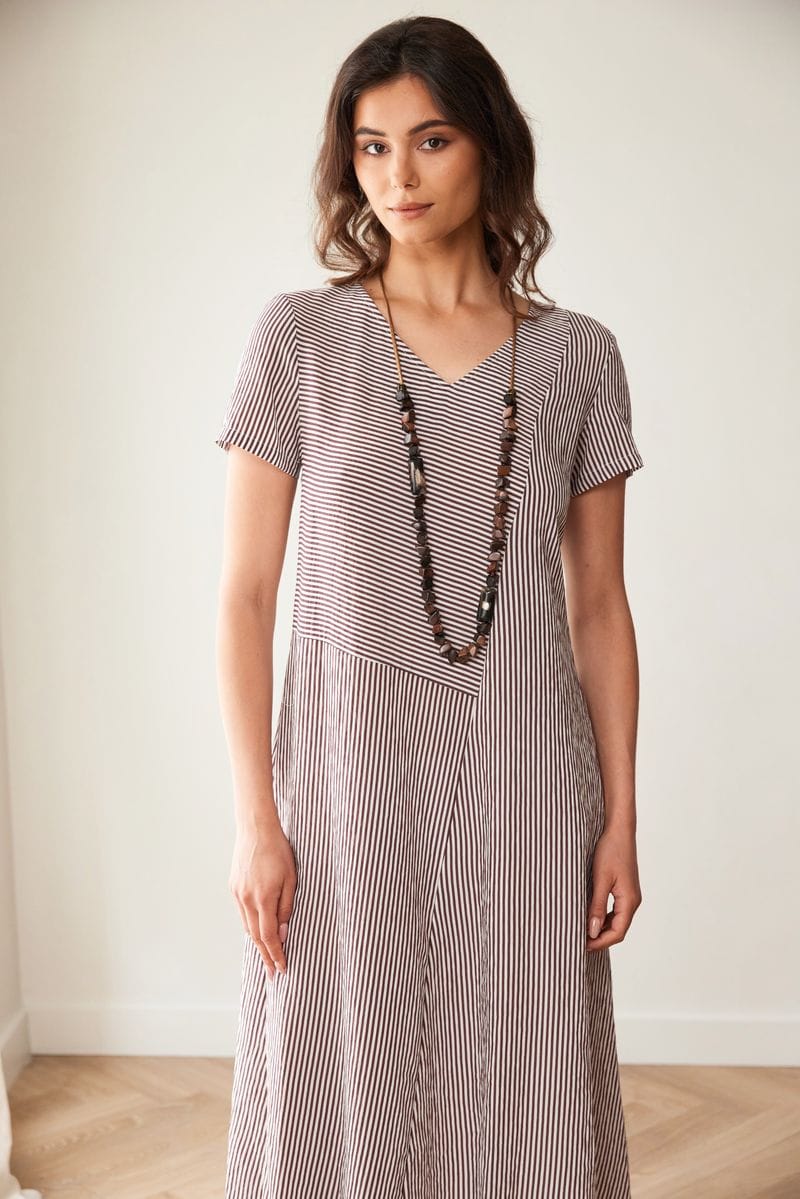 Peruzzi Candy Stripe Dress