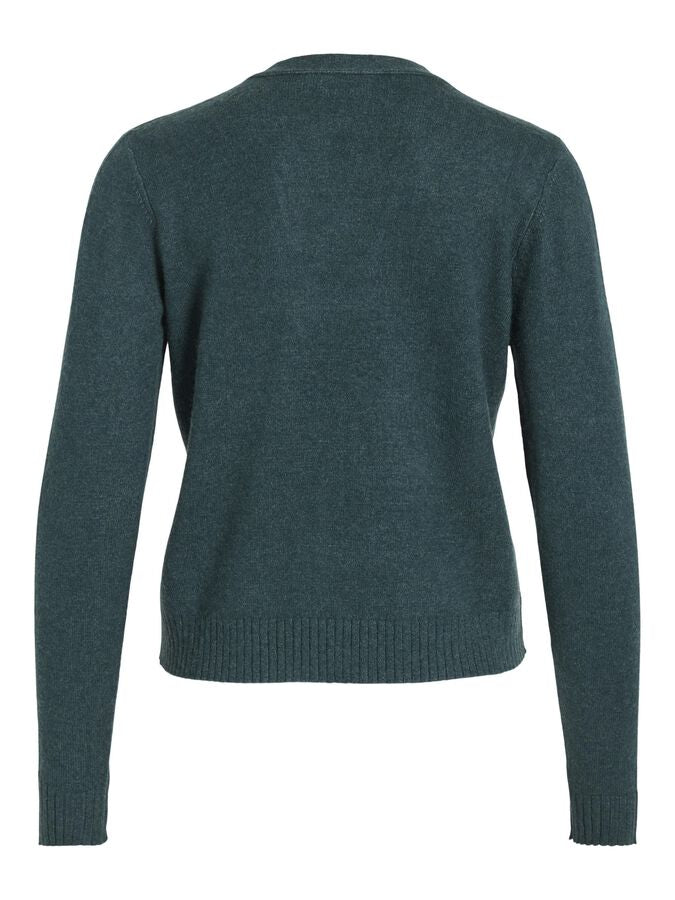Vila Viril Cardigan Green
