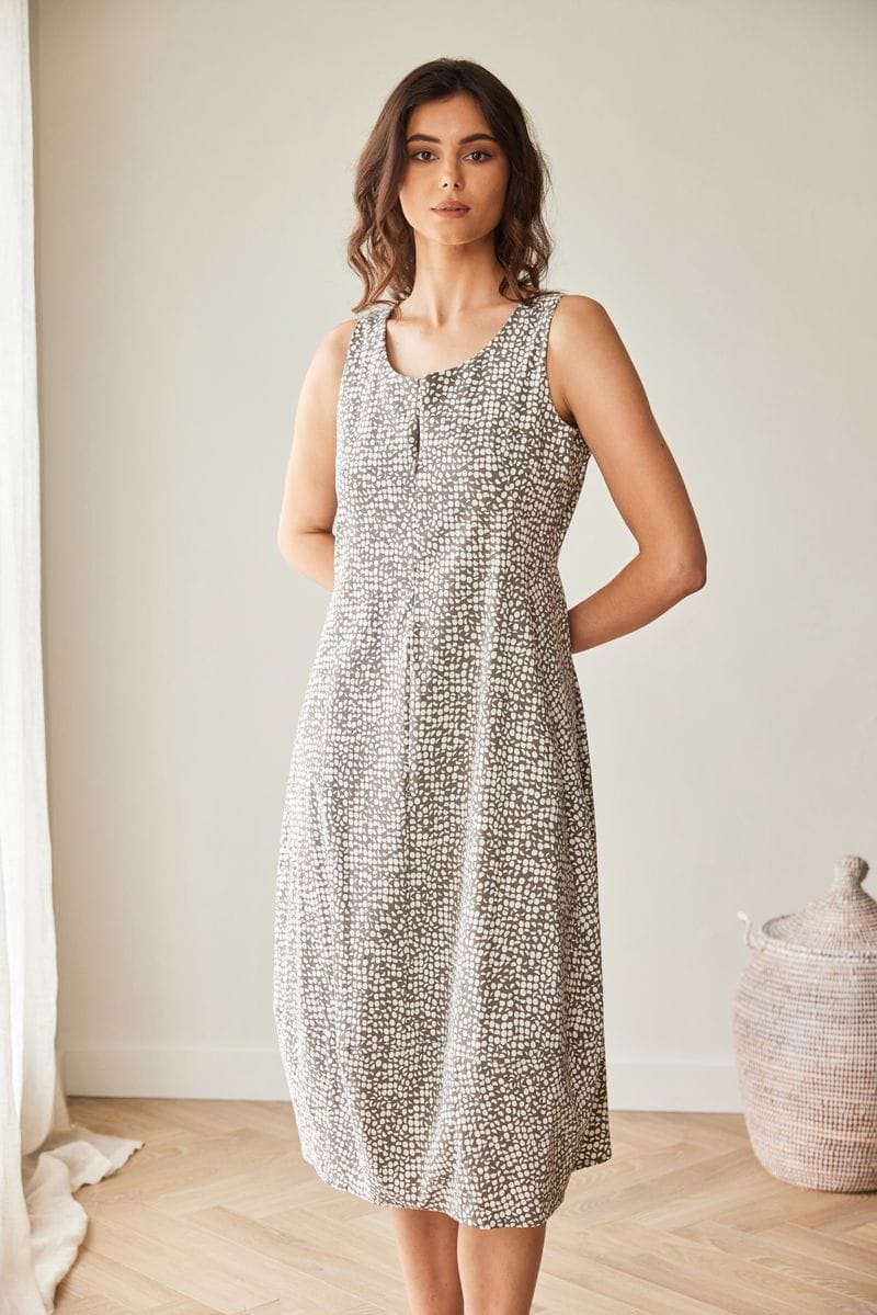 PERUZZI PRINT TECH DRESS