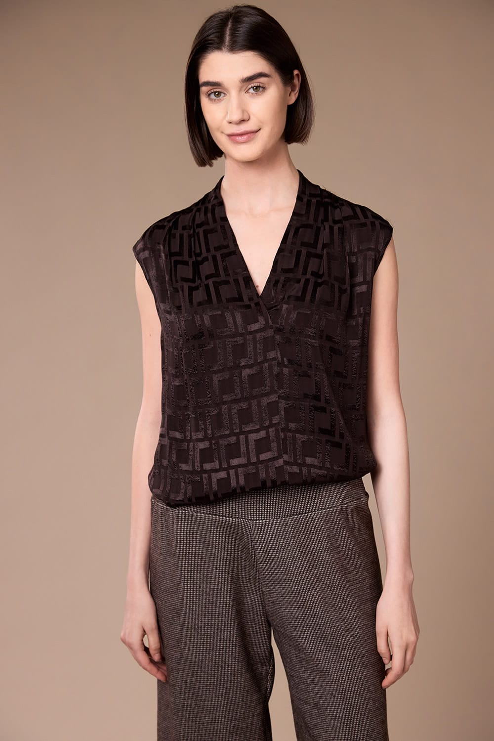 Peruzzi Mini Houndstooth Trousers W26507