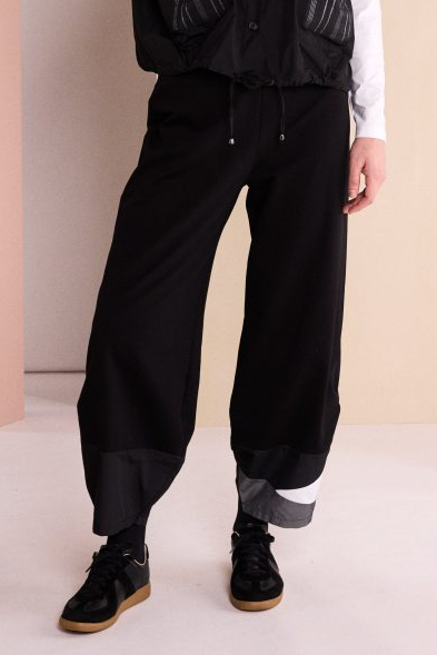 Naya Shape Hem Trouser Colour Inset Naw26173