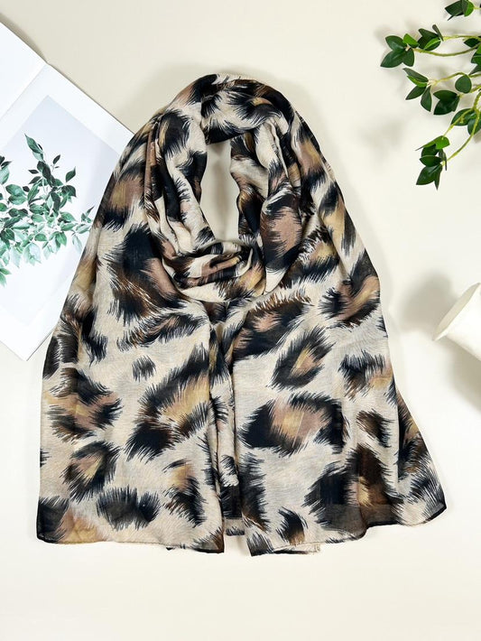 Leopard Scarf F3078