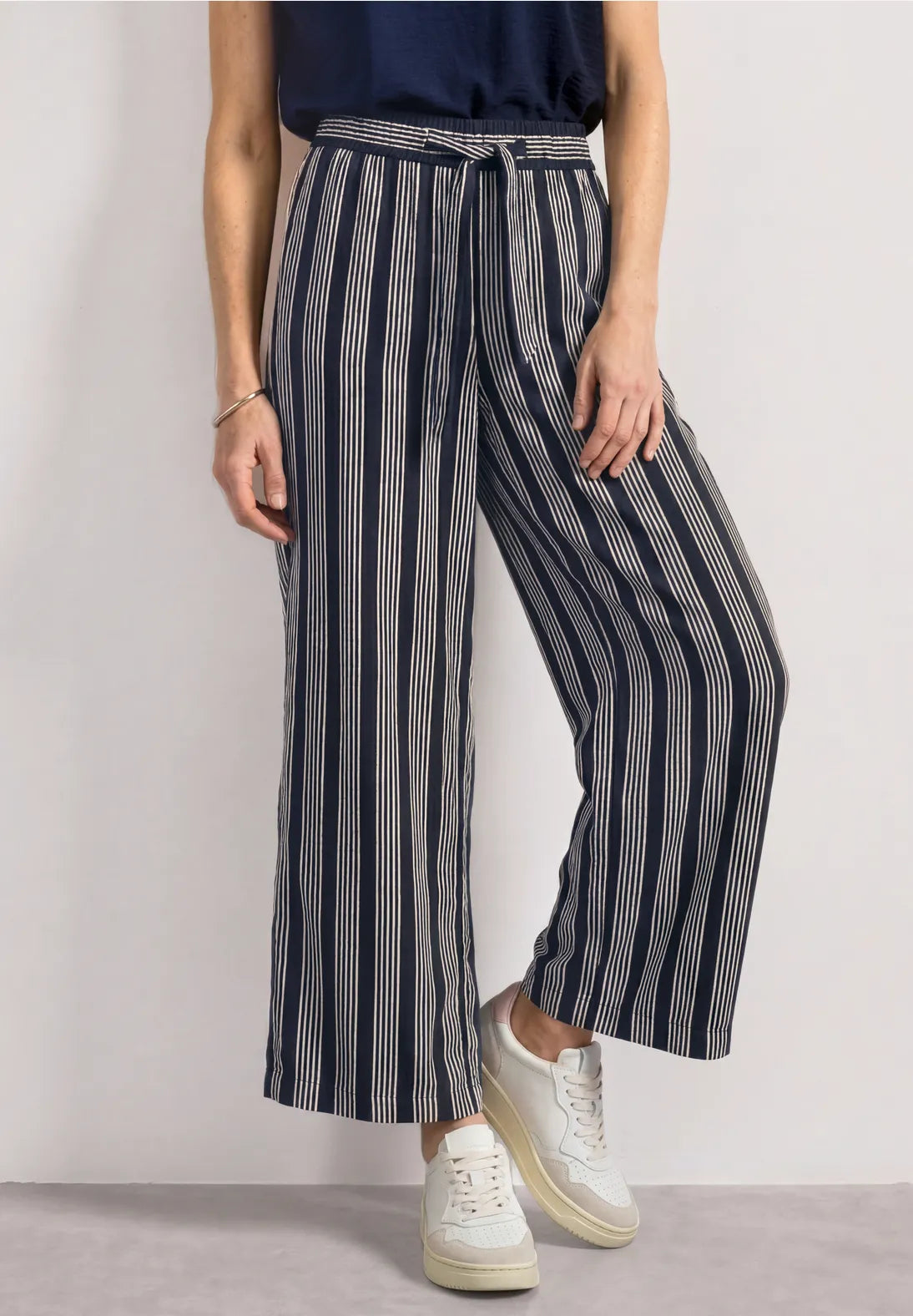 Street One Stripe Trousers 381357