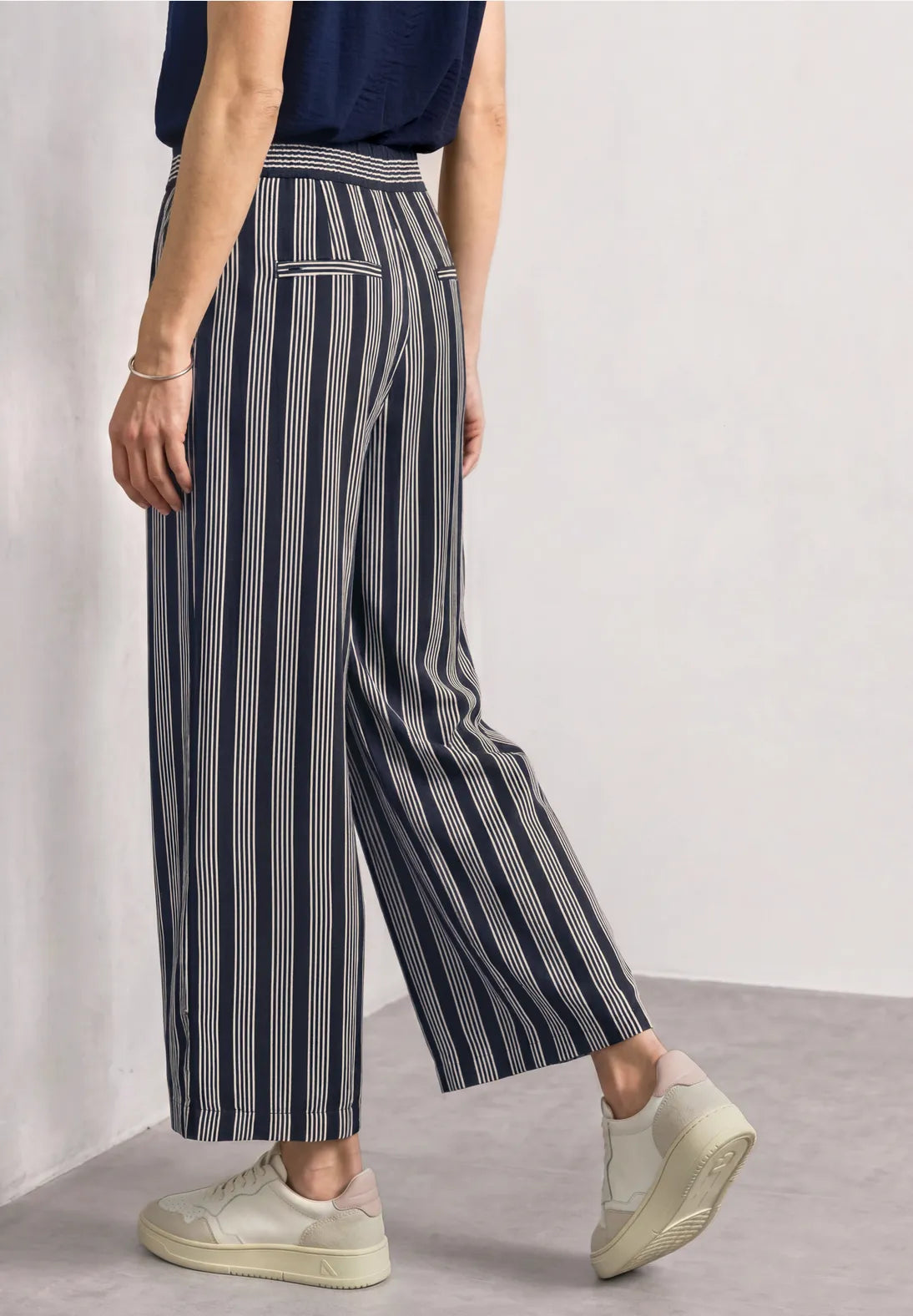 Street One Stripe Trousers 381357