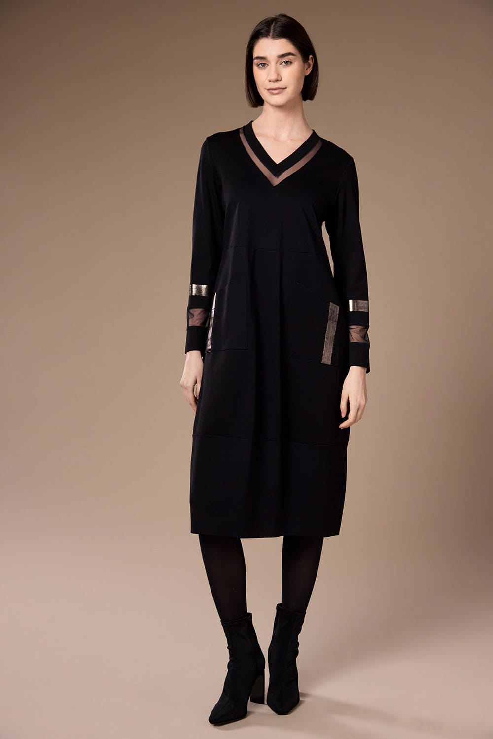 Peruzzi Bronze Dress W26171