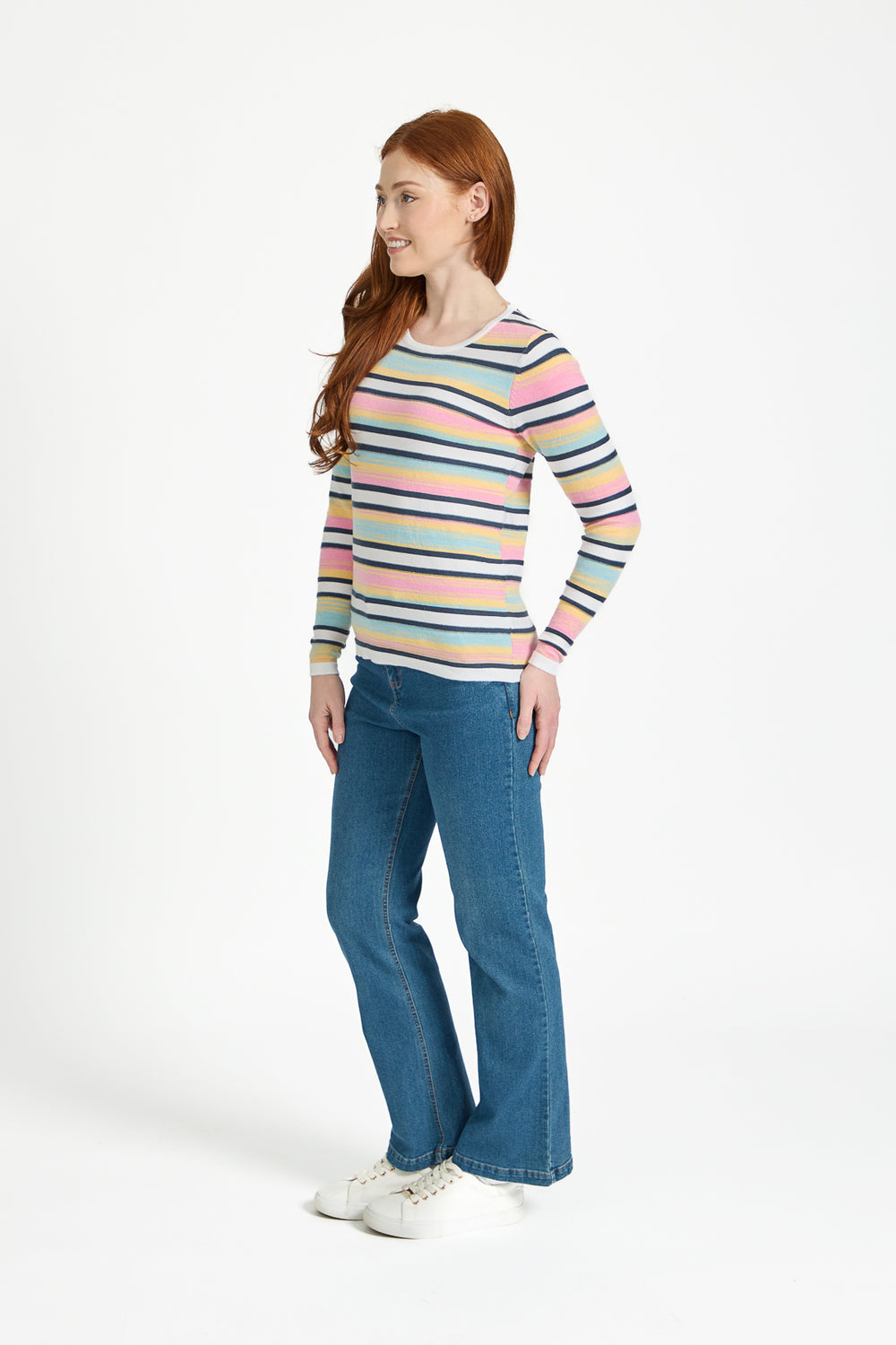 Mudflower Stripe Knit Su-26mf-202