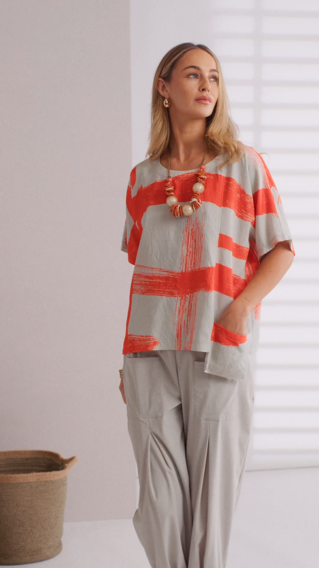 Naya Patch Print Top NPA26122