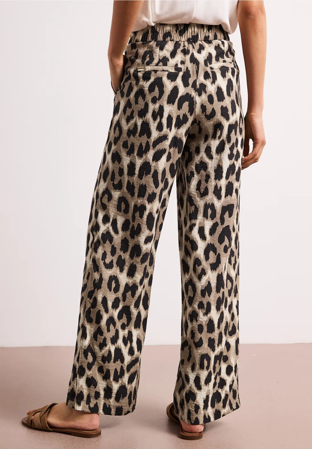 Street One Wide Leg Trouser 380799